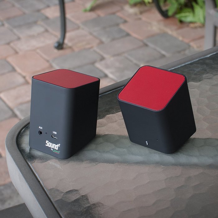 Jackco ZT51000 Black and Red Portable Bluetooth Speaker N5