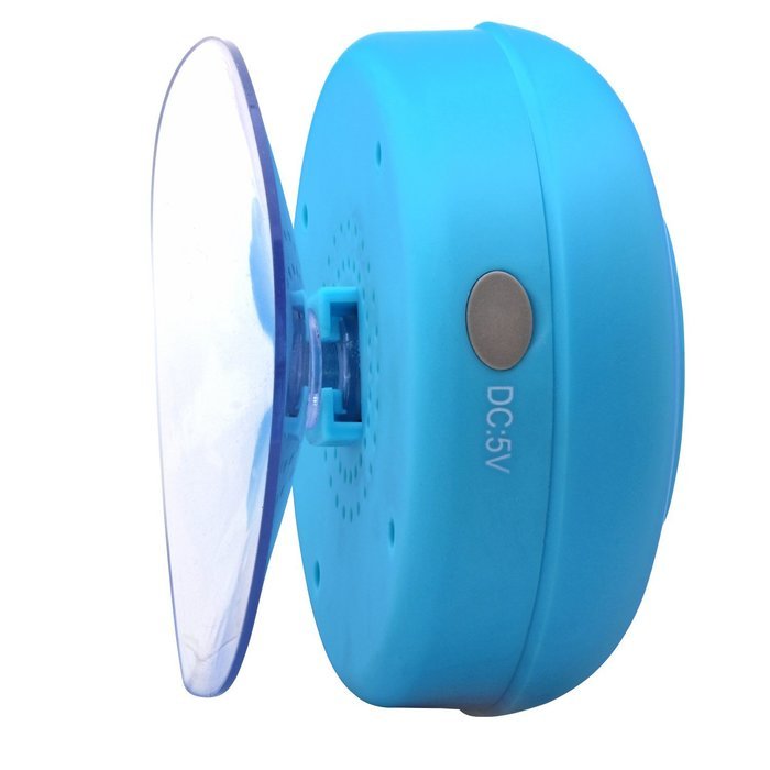 Aduro AquaSound WSP20 "" Waterproof Shower Bluetooth Portable Speaker (Black) N11