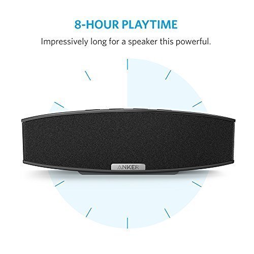 Anker Premium Stereo Bluetooth 4.0 Speaker with Protective Carrying Case, 20W Audio Output from Dual 10W Drivers... N6