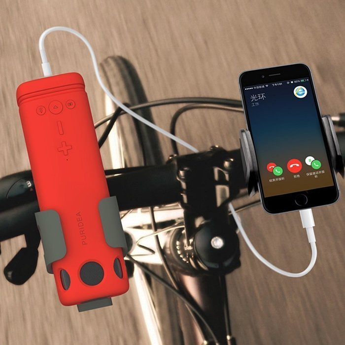 PURIDEA Wireless Portable Bluetooth Speakers V4.0 & 3W Loudspeaker Bass, 8000mAh Battery for 36 Hours Playtime... N5