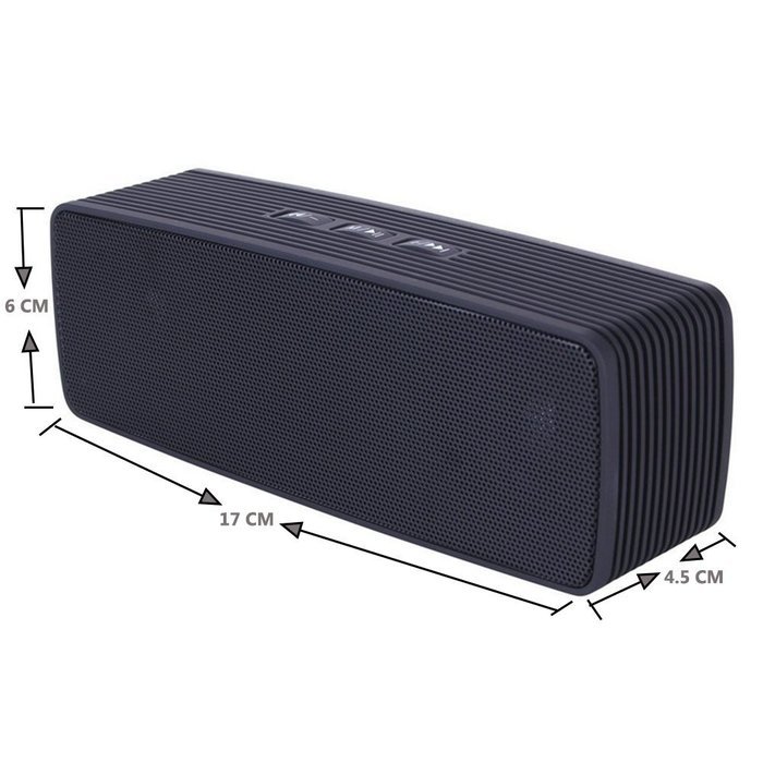 Larkoo - MP3 Player, 4 in 1 Mini Portable bluetooth Speakers, Dual Wireless Speakers with Ultra Bass Stereo Support... N8