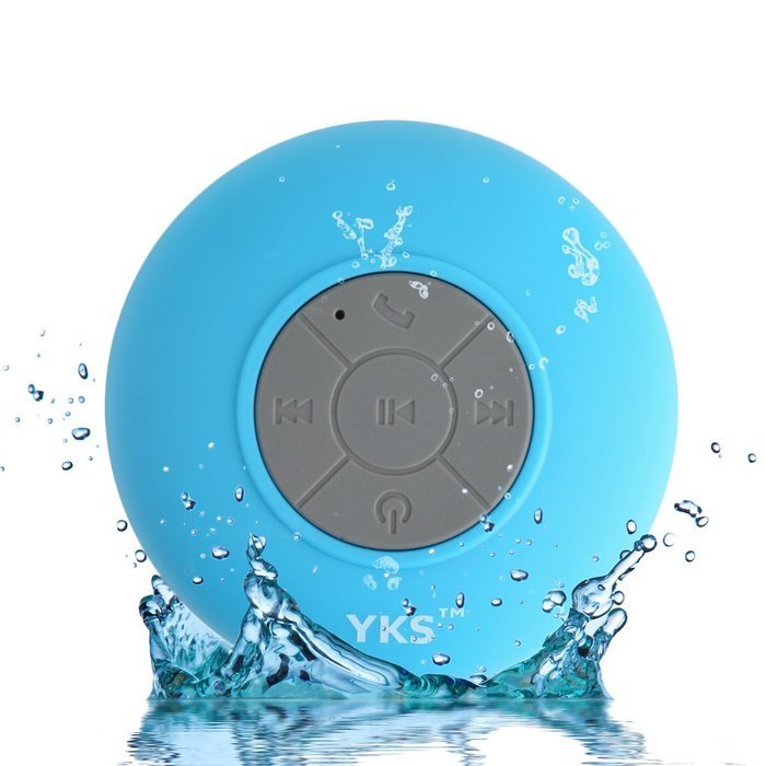 Wireless Bluetooth Speaker YKS Portable Water Resistant Shower Speaker ...