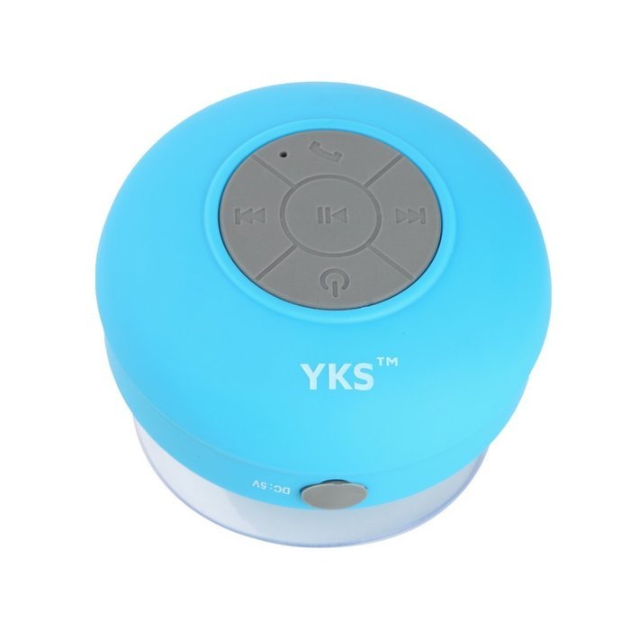 Wireless Bluetooth Speaker YKS Portable Water Resistant Shower Speaker Built-in Mic, Bluetooth V 3.0 N8
