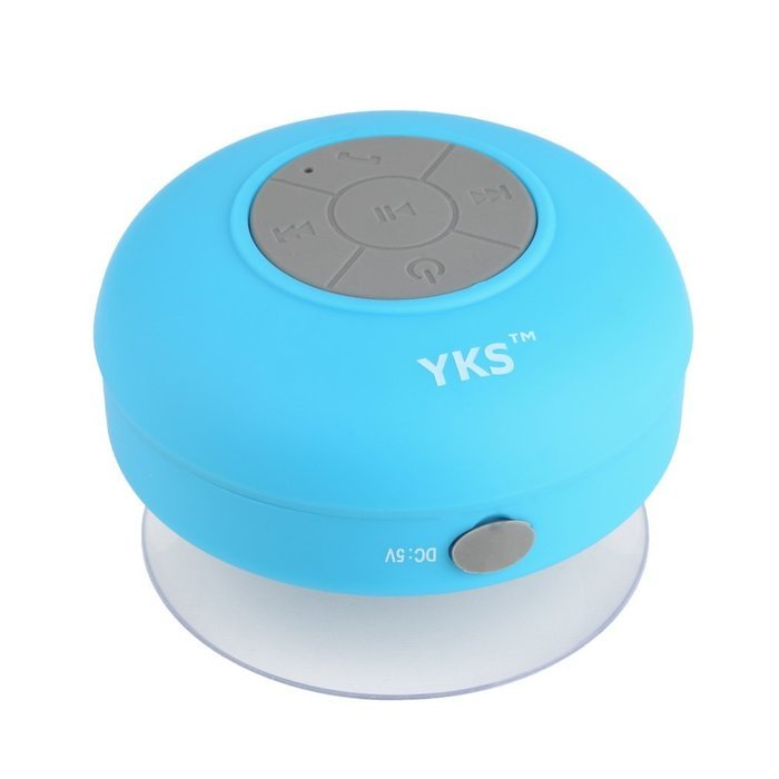 Wireless Bluetooth Speaker YKS Portable Water Resistant Shower Speaker Built-in Mic, Bluetooth V 3.0 N9