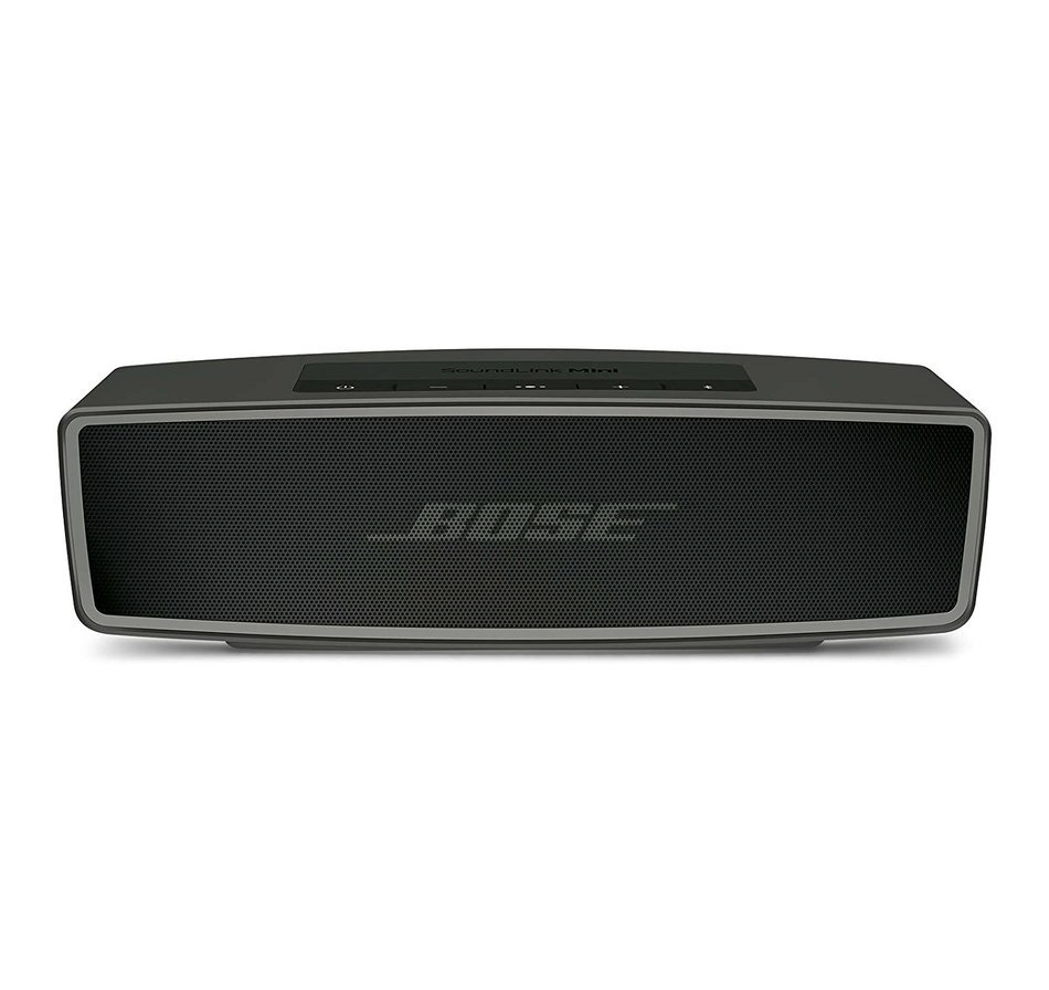 Bose&reg; SoundLink&reg; Mini II Carbon Bluetooth Speaker Bundle Speaker w/Charcoal Black Case & Travel Bag N3