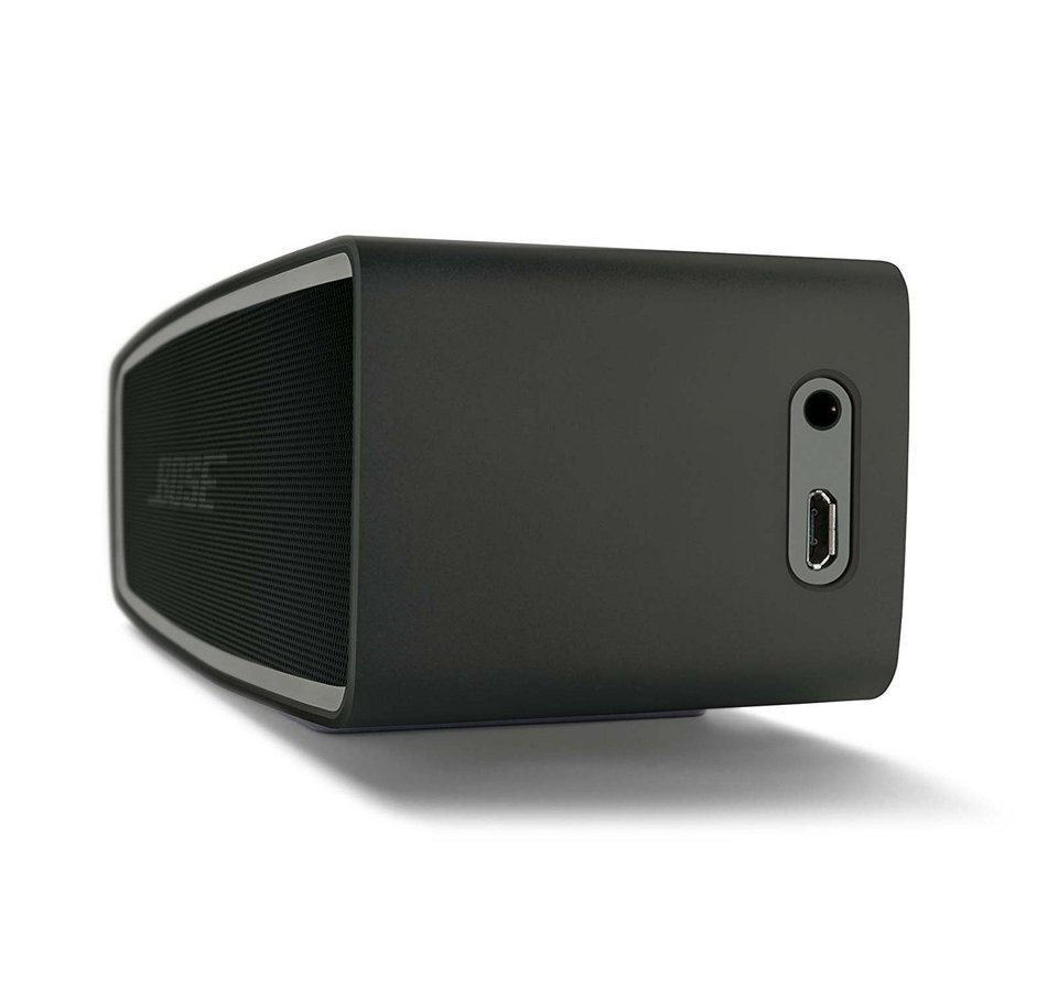 Bose&reg; SoundLink&reg; Mini II Carbon Bluetooth Speaker Bundle Speaker w/Charcoal Black Case & Travel Bag N4