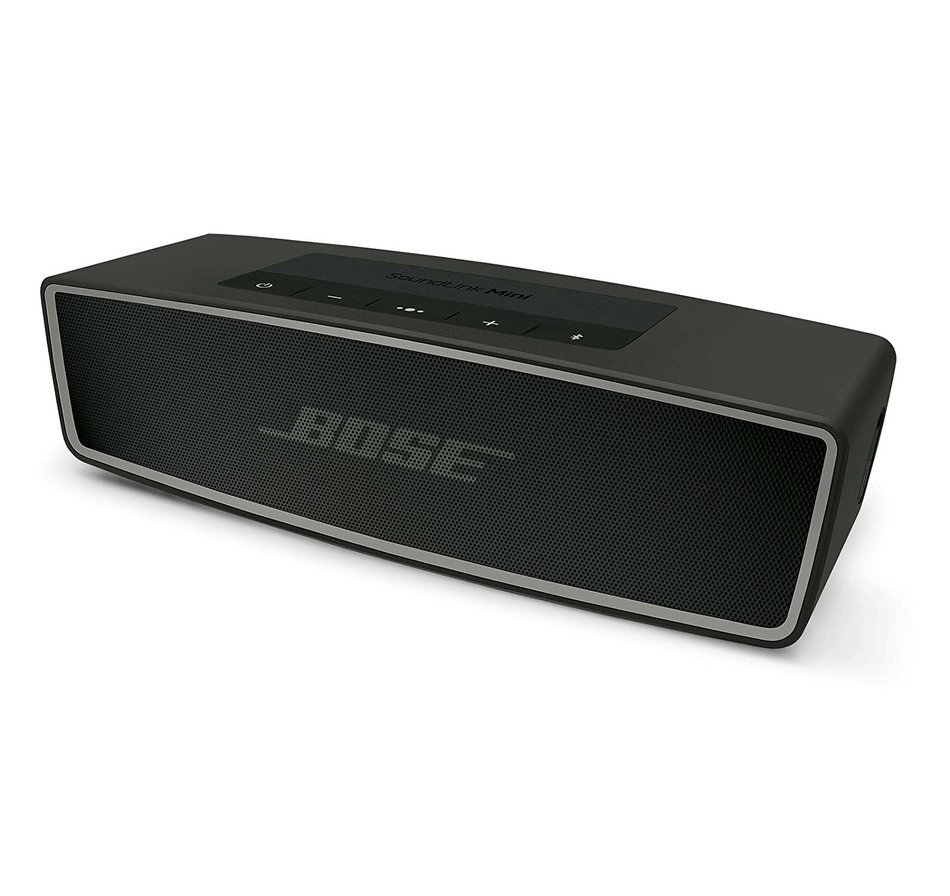 Bose&reg; SoundLink&reg; Mini II Carbon Bluetooth Speaker Bundle Speaker w/Charcoal Black Case & Travel Bag N5