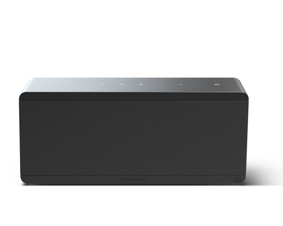 ACEMILE THEATRE BOX Theatre Box - 360-Degree 3D-Sound Portable Speakers (Black)