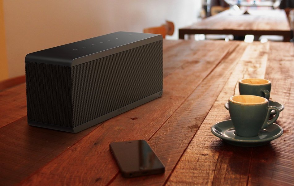 ACEMILE THEATRE BOX Theatre Box - 360-Degree 3D-Sound Portable Speakers (Black) N4