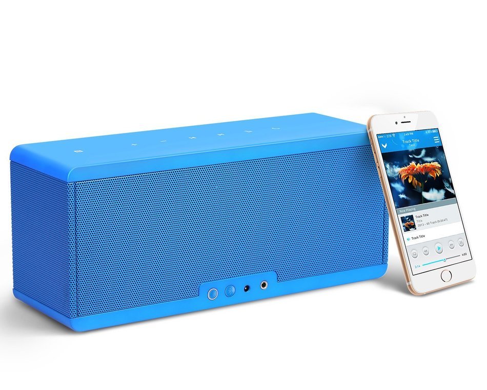 ACEMILE THEATRE BOX Theatre Box - 360-Degree 3D-Sound Portable Speakers (Black) N12