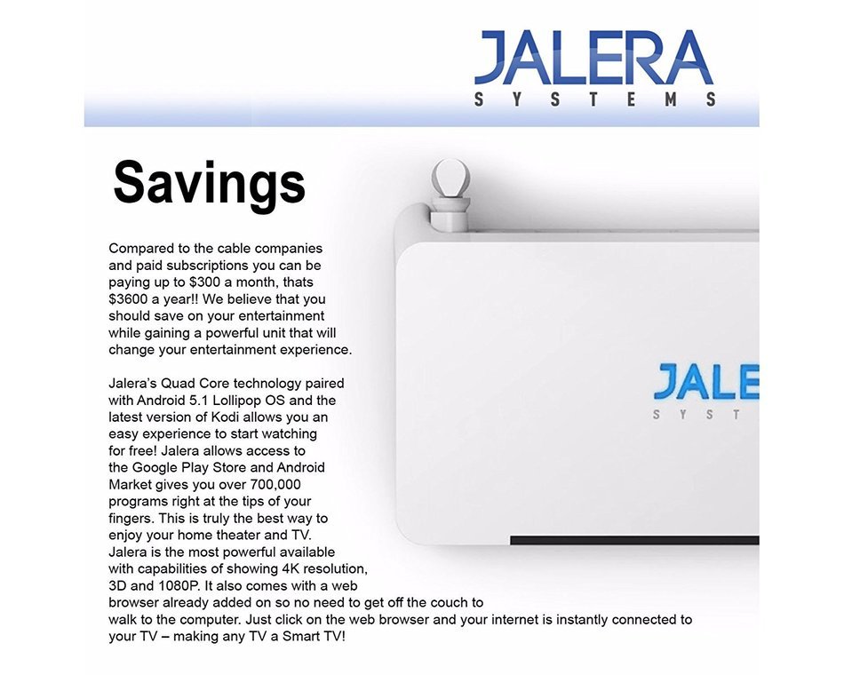 Jalera MSD-6500 Multi Media Streaming Device N2