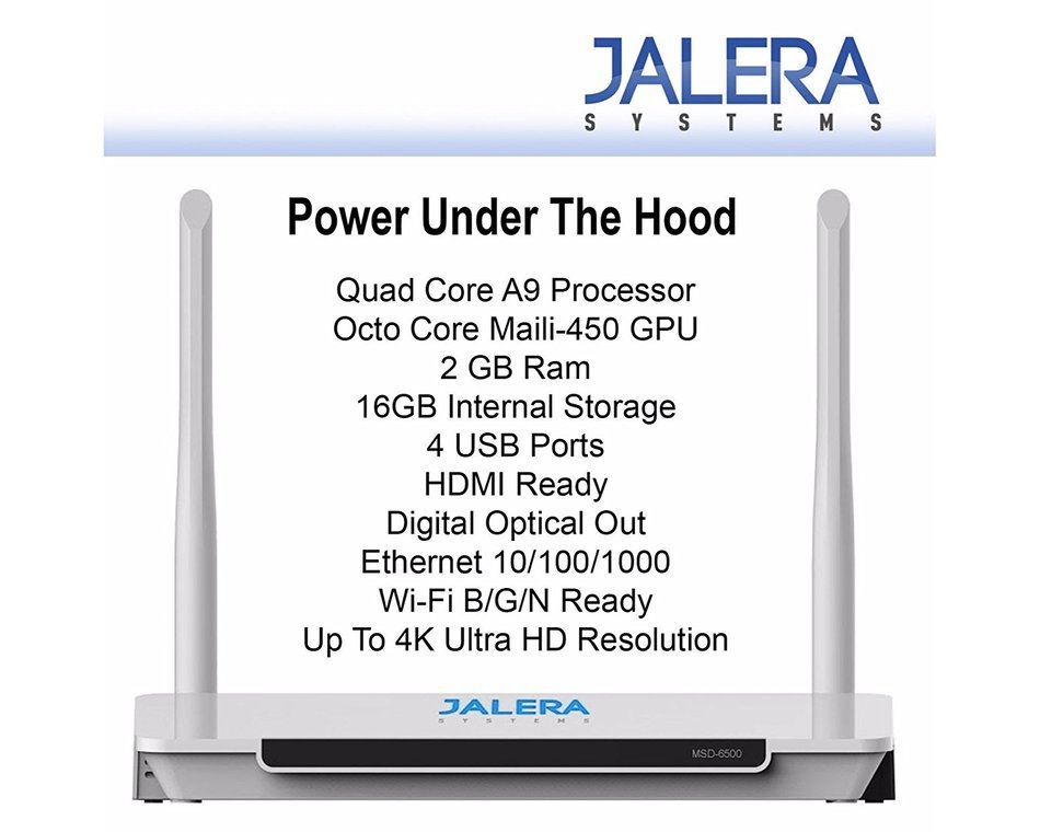 Jalera MSD-6500 Multi Media Streaming Device N4