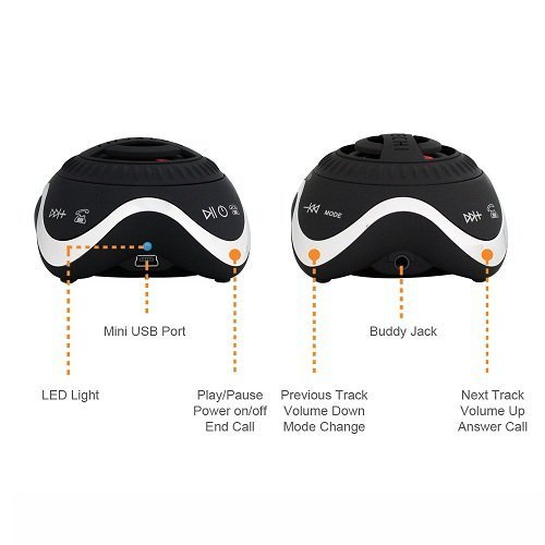 Satechi BT Wireless Bluetooth Portable Speaker System for MP3 Players, iPhone, Android Phones, and iPad N5