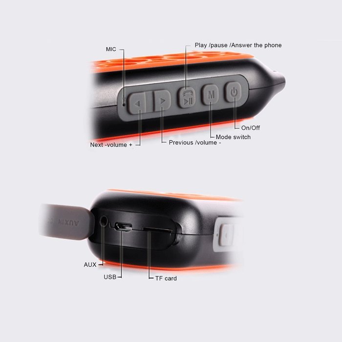 Your Exclusive Portable Wireless Bluetooth Speaker Outdoor Sport Mini Shower Waterproof Shockproof Bluetooth Speakers... N2