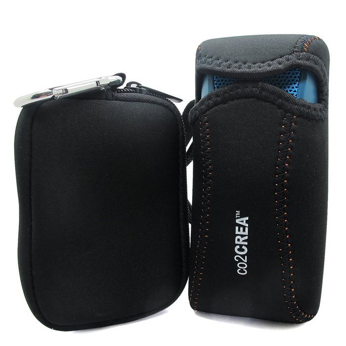 co2CREA (TM) Soft Due-Color Carrying Storage Travel Fashion Case Bag Skin for Logitech X300 Wireless Bluetooth... N6