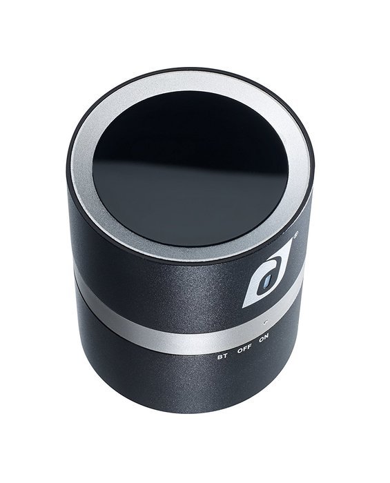 Damson Audio Twist Portable Wireless Bluetooth Speaker Lightweight Aluminum Construction - Black N5
