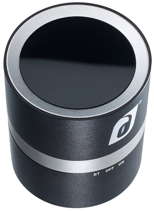 Damson Audio Twist Portable Wireless Bluetooth Speaker Lightweight Aluminum Construction - Black N7