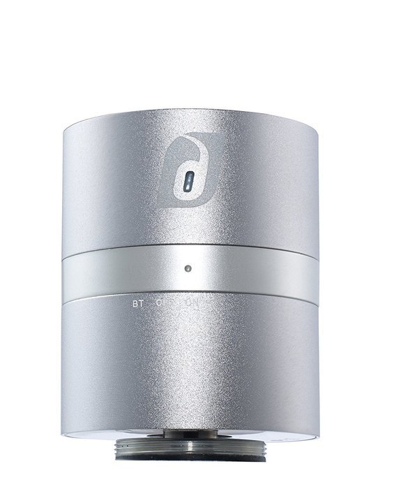 Damson Audio Twist Portable Wireless Bluetooth Speaker Lightweight Aluminum Construction - Black N12