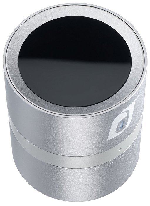Damson Audio Twist Portable Wireless Bluetooth Speaker Lightweight Aluminum Construction - Black N17