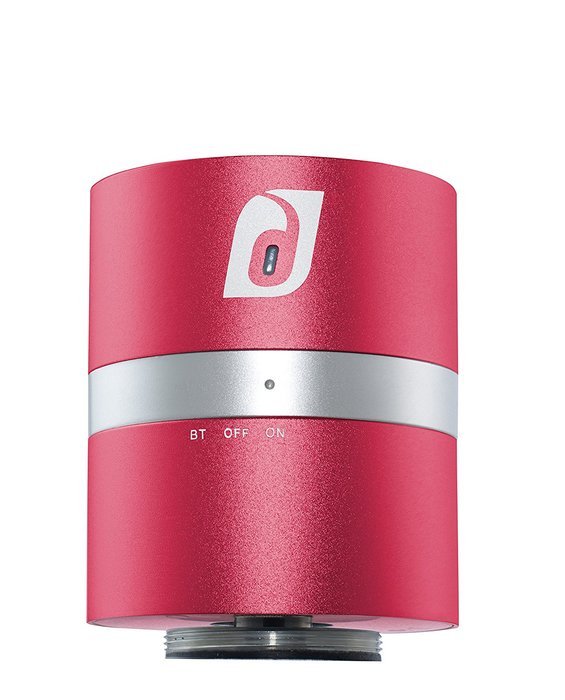 Damson Audio Twist Portable Wireless Bluetooth Speaker Lightweight Aluminum Construction - Black N21
