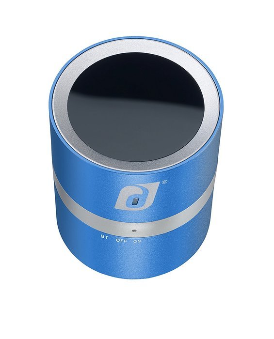 Damson Audio Twist Portable Wireless Bluetooth Speaker Lightweight Aluminum Construction - Black N35