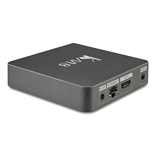 Vipwind KM8 Android 6.0 Marshmallow 2GB+16GB Amlogic S905X Quad Core TV Box 2.4G&5G Wifi Bluetooth 4.0 4K HDMI... N3