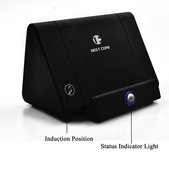 Winhi Portable Wireless Speaker Induction Speaker Magic Near Field Touch Amplifier with Stand for iPhone, HTC,... N3