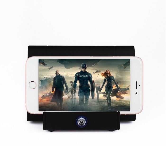 Winhi Portable Wireless Speaker Induction Speaker Magic Near Field Touch Amplifier with Stand for iPhone, HTC,... N6