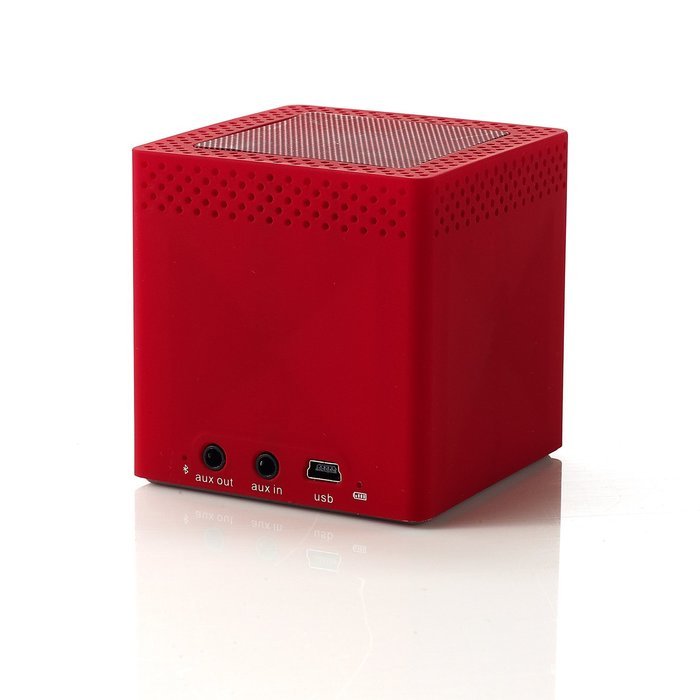 Bem HL2022C Bluetooth Mobile Speaker for Smartphones - Retail Packaging - Red N2