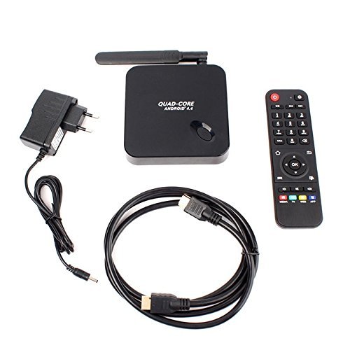 F6 Android 4.4 TV BOX Rockchip 3128 Quad-Core 1.3GHZ 1G/8G Full 1080P HD Media Player 3D XBMC DLNA H.265 HEVC... N6