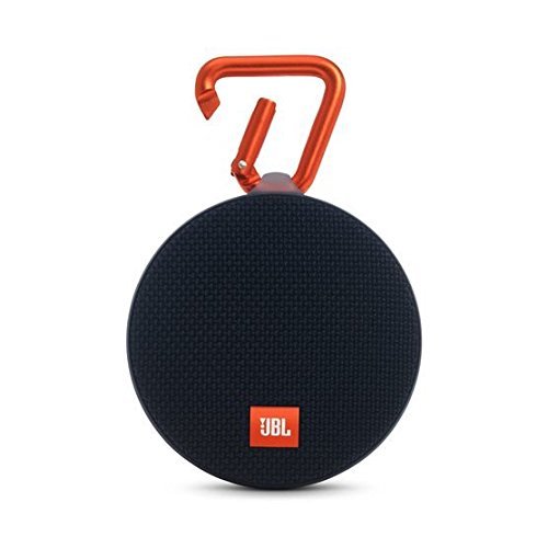 JBL Clip 2 Waterproof Portable Bluetooth Speaker (Black)