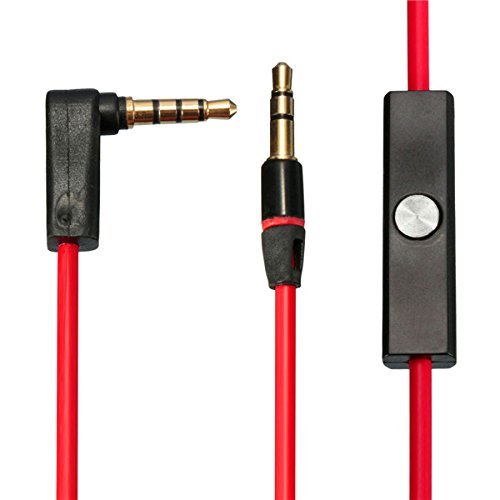 BephaMart Replacement Cable With Control Talk Remote And Mic Audio Lead For Beats By Dr Dre