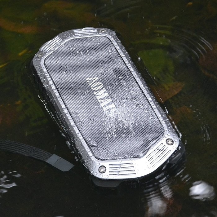 AOMAIS Wireless Portable Bluetooth Speakers,10W Dual drivers Stereo Sound with Enhanced bass ,Waterproof IPX7... N2