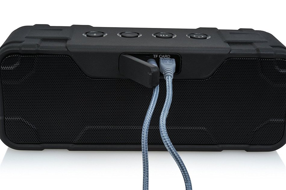TRAKK MAMBA New Model 30W of Power Portable Wireless Waterproof Rugged Shockproof Bluetooth Speaker with Built... N9