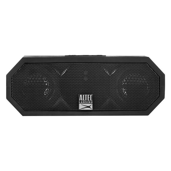 Altec Lansing iMW457 Jacket H2O Bluetooth Wireless Speaker, Black
