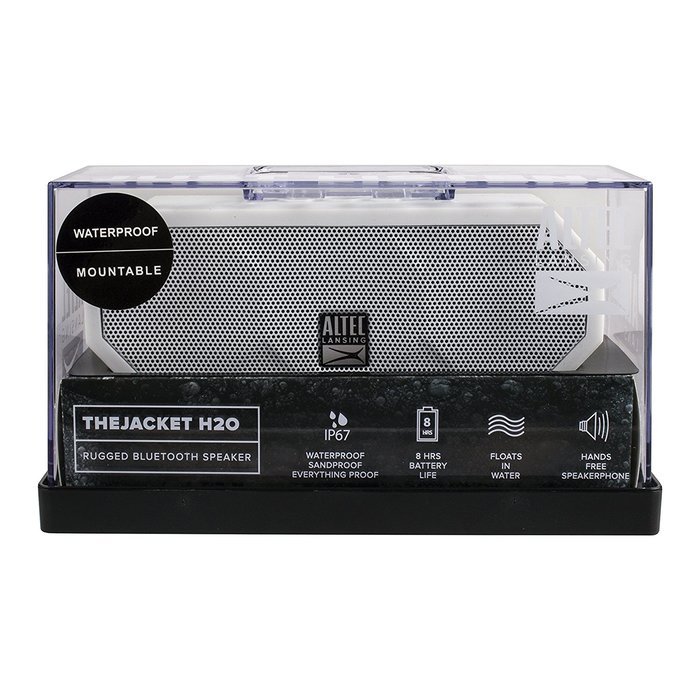 Altec Lansing iMW457 Jacket H2O Bluetooth Wireless Speaker, Black N33