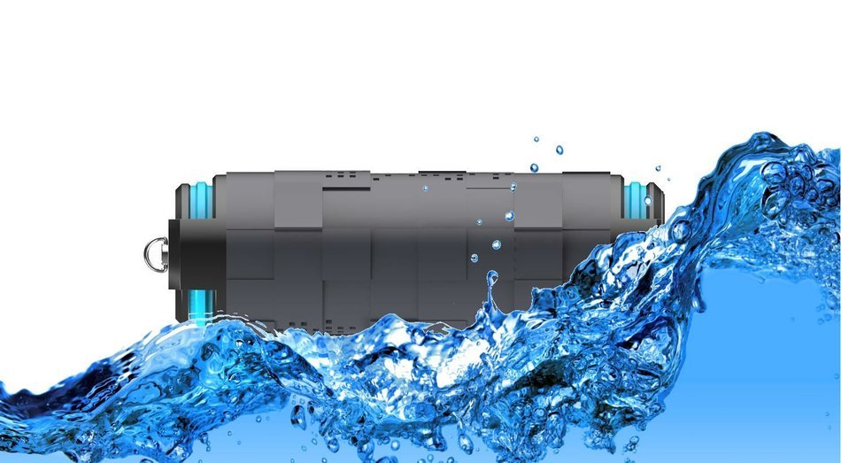 Tmvel Aquamasti Rugged Wireless Bluetooth 4.0 Shockproof Water Resistant/Waterproof Speakers with Power Bank -... N3