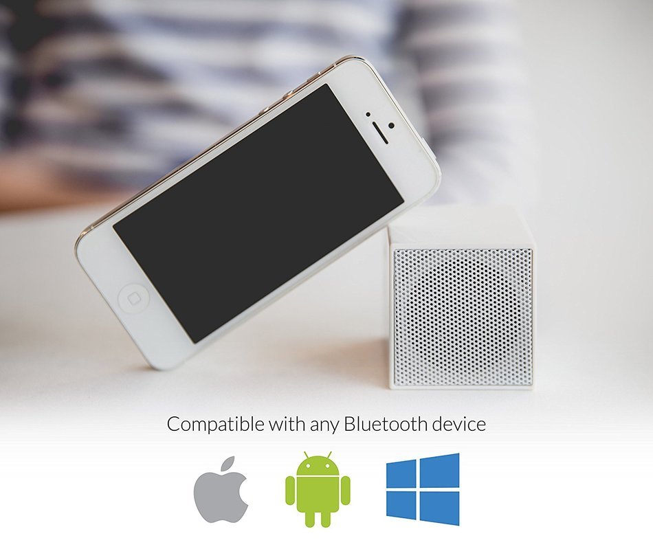 LON Bluetooth Portable Speaker (White) N3