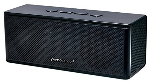 Pure Acoustics HipBox-mini Portable Bluetooth Companion Speaker with Aux + FM Radio and Phone Call Handling -...