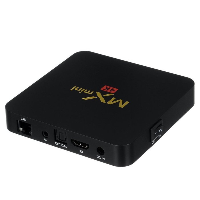 Mini MX Fashion Design Smart TV Box With Power On Off Button Amlogic S905 Quad Core 64-bit ARM Cortex-A53 @2.0GHz... N3
