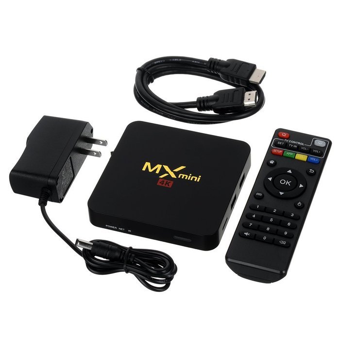 Mini MX Fashion Design Smart TV Box With Power On Off Button Amlogic S905 Quad Core 64-bit ARM Cortex-A53 @2.0GHz... N7