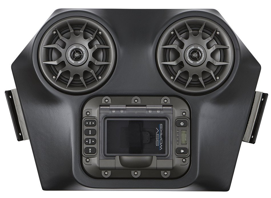 SSV Works WP-RZO4 Polaris 2 seat RZR570, 800 and XP900 BLUETOOTH 4 Speaker Overhead Stereo System