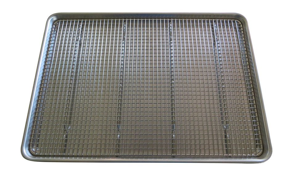 Stainless Steel Wire Cooling Rack-14"x20"-Ultra Heavy Duty, Commercial Grade, Extra Large-Cool Cookies, Cakes... N4