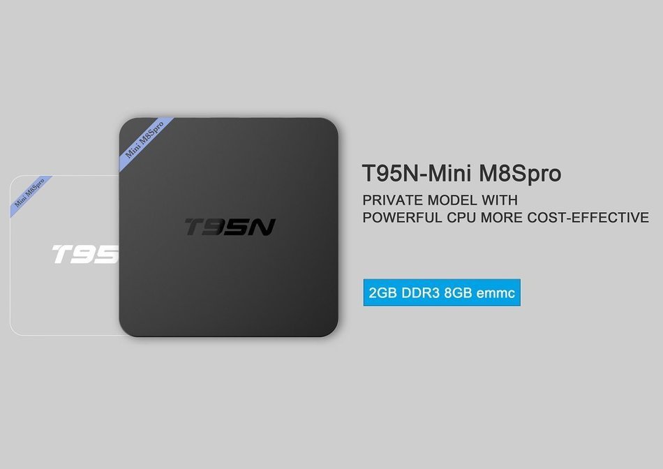 Epteam T95N M8S pro Android tv box 4K Kodi S905 Quad-core cortex-A53 Android 5.1 2GB DDR3 RAM 8GB emmc Flash Wifi... N2