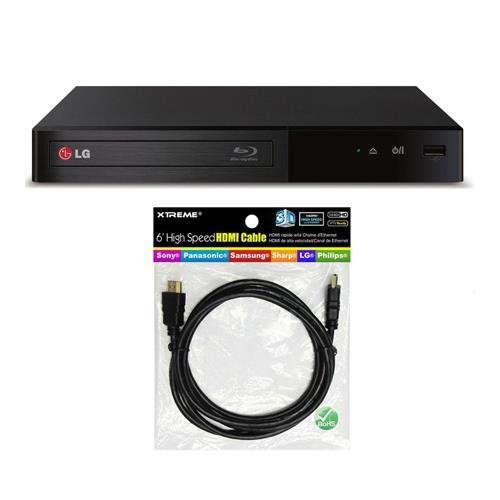 LG Electronics BP340 Smart Blu-ray Disc Player with Built-in Wi-Fi, USB 2.0, DLNA Certified with HDMI 1.4 Audio...