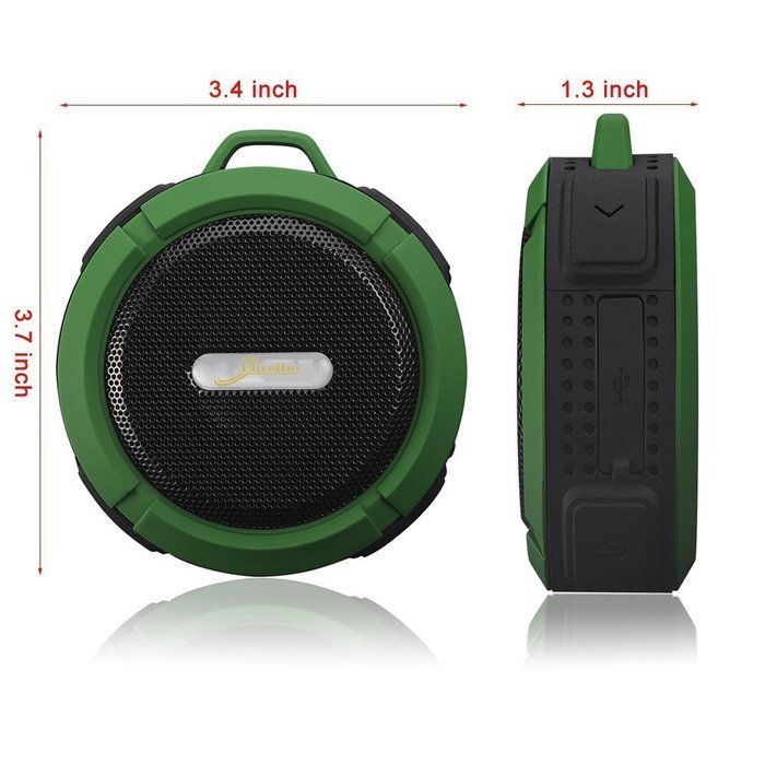 Elivebuy&reg; 5 Watt Driver Portable Waterproof Bluetooth 3.0 Speaker Rugged Wireless For Outdoor/Shower with Built-in... N4