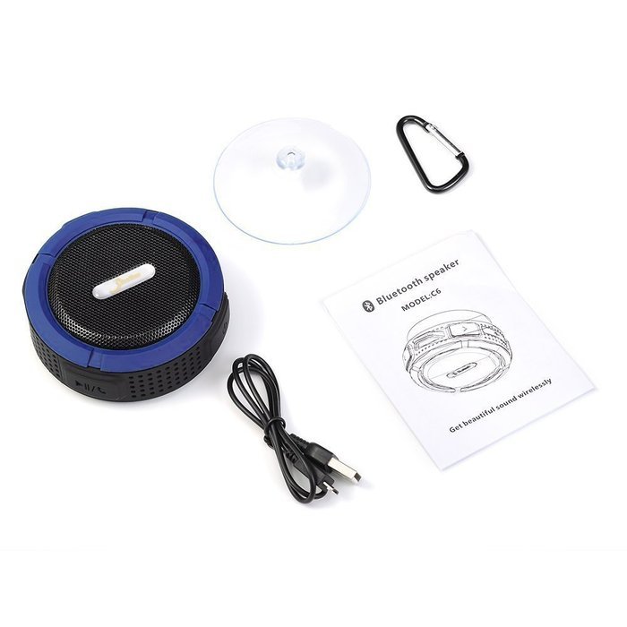 Elivebuy&reg; 5 Watt Driver Portable Waterproof Bluetooth 3.0 Speaker Rugged Wireless For Outdoor/Shower with Built-in... N13