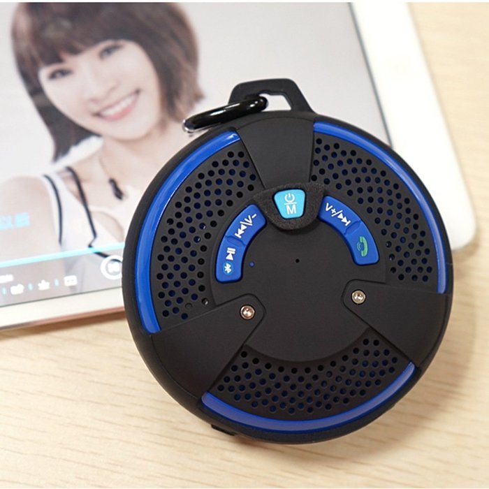 PowerLead 5W Portable Bluetooth Speaker with SD Card and AUX-In Function, Handsfree Speakerphone with Built-in... N18