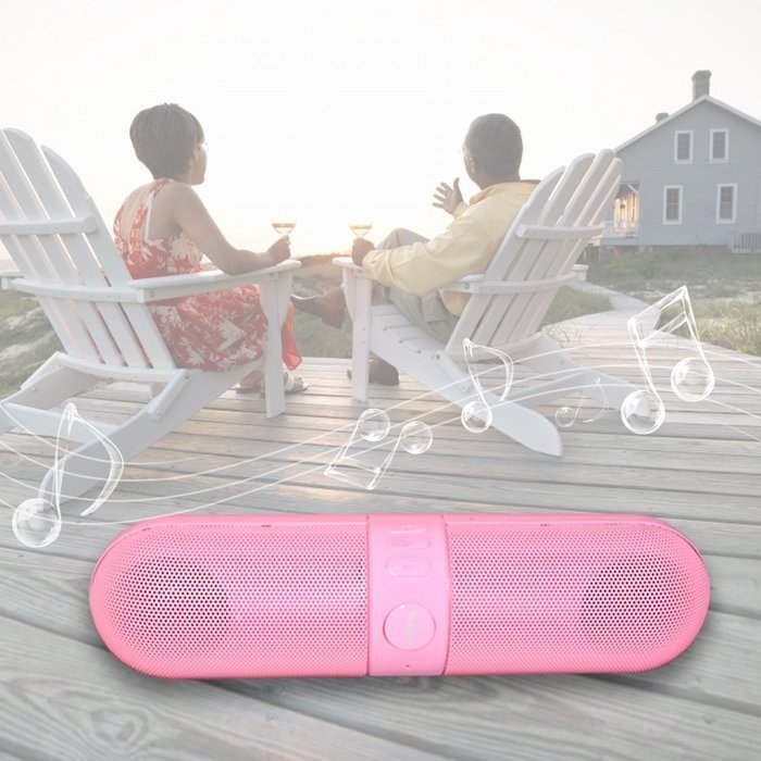 PowerLead 5W Portable Bluetooth Speaker with SD Card and AUX-In Function, Handsfree Speakerphone with Built-in... N28