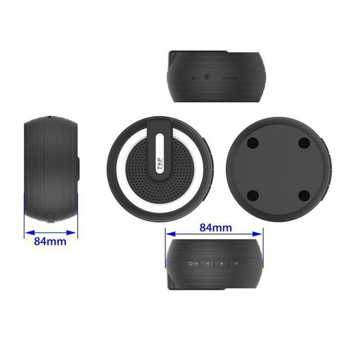 PowerLead 5W Portable Bluetooth Speaker with SD Card and AUX-In Function, Handsfree Speakerphone with Built-in... N31
